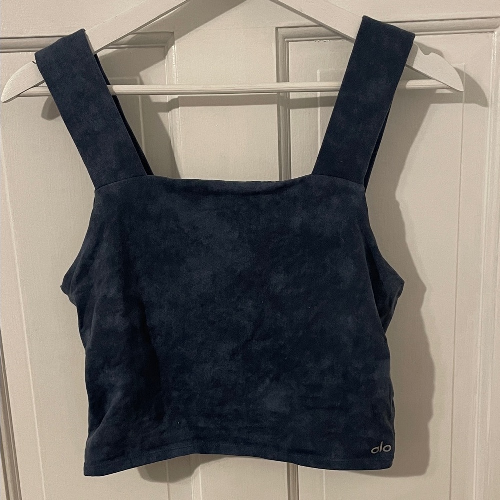 ALO Yoga Dark Blue Tank Top